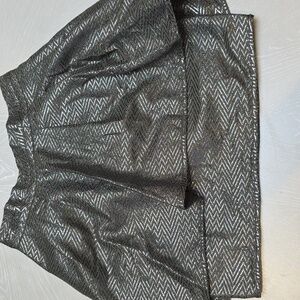 Thread Social Green Sparkle Mini Skirt, Size 0